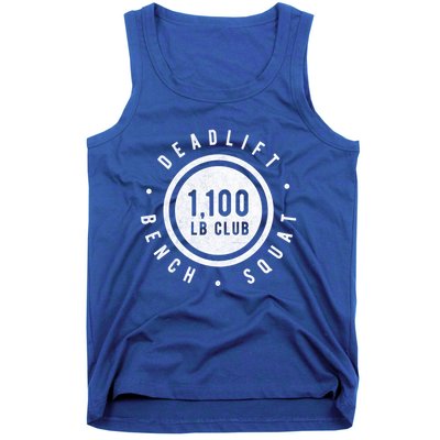 1 100lb Club Powerlifting Gym Elite Strength Workout Novelty Funny Gift Tank Top