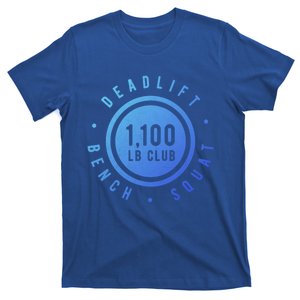 1 100lb Club Powerlifting Gym Elite Strength Workout Novelty Funny Gift T-Shirt