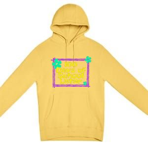 100th 100 Days Of School Later 100th Day Of School Teacher Premium Pullover Hoodie