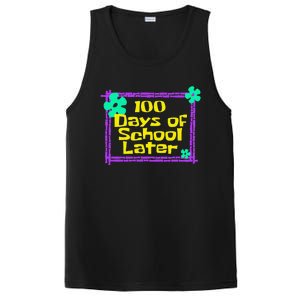 100th 100 Days Of School Later 100th Day Of School Teacher PosiCharge Competitor Tank