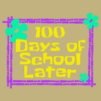 100th 100 Days Of School Later 100th Day Of School Teacher Cooling Performance Long Sleeve Crew
