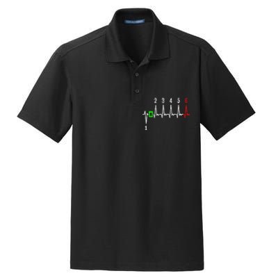 1n23456 1 Down 6 Up Motorcycle Shift Pattern Dry Zone Grid Polo