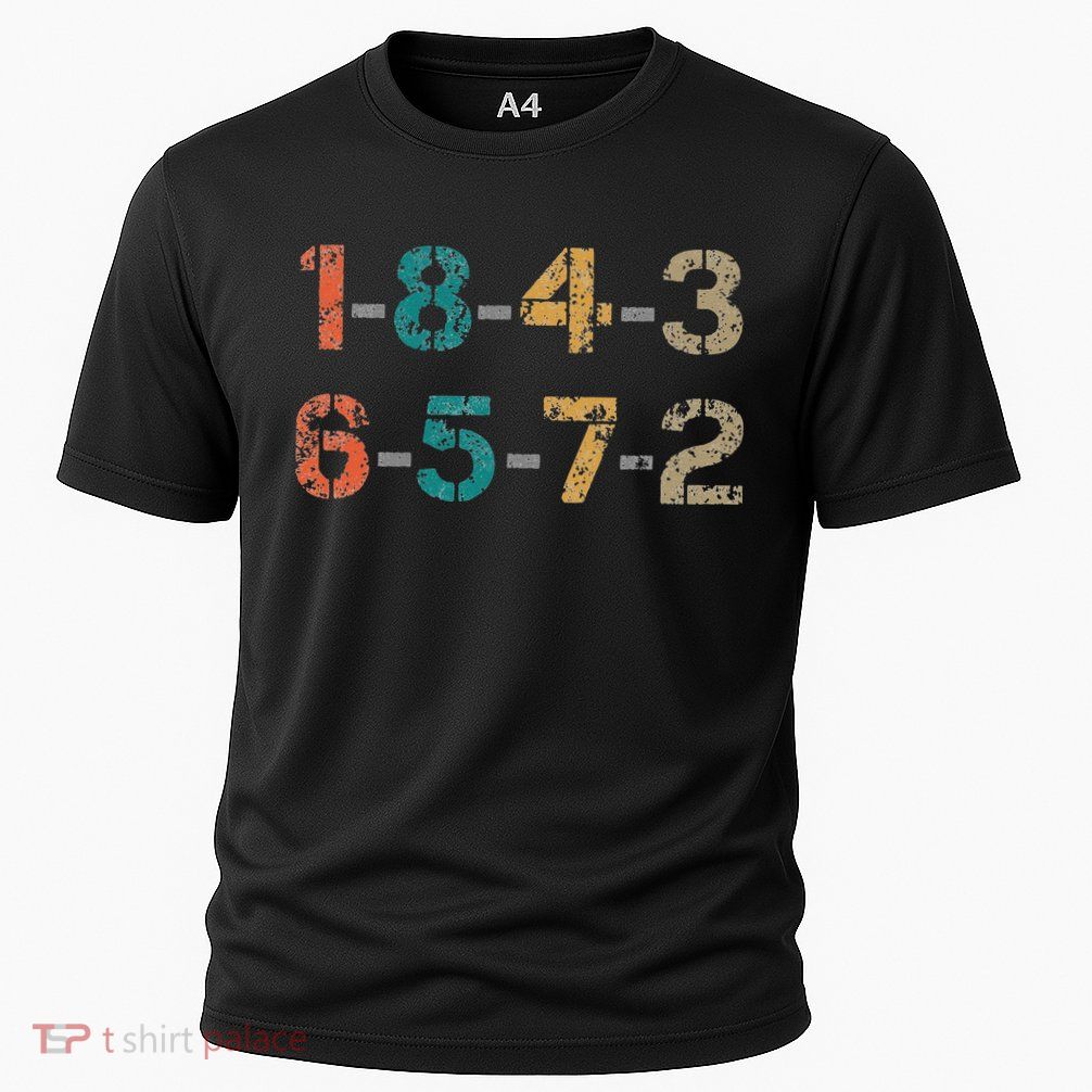18436572 18436572 Firing Order Engine V8 Vintage Performance Shirt