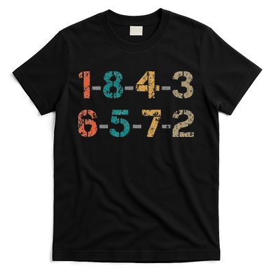 18436572 18436572 Firing Order Engine V8 Vintage T-Shirt