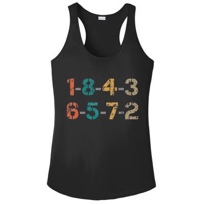18436572 18436572 Firing Order Engine V8 Vintage Ladies PosiCharge Competitor Racerback Tank