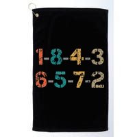 18436572 18436572 Firing Order Engine V8 Vintage Golf Towel