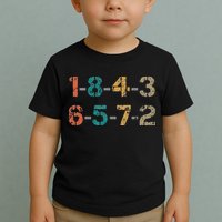 18436572 18436572 Firing Order Engine V8 Vintage Toddler T-Shirt