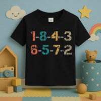 18436572 18436572 Firing Order Engine V8 Vintage Toddler T-Shirt
