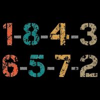 18436572 18436572 Firing Order Engine V8 Vintage Toddler T-Shirt