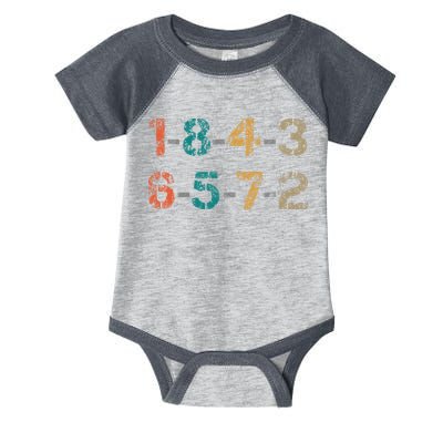 18436572 18436572 Firing Order Engine V8 Vintage Infant Baby Jersey Bodysuit