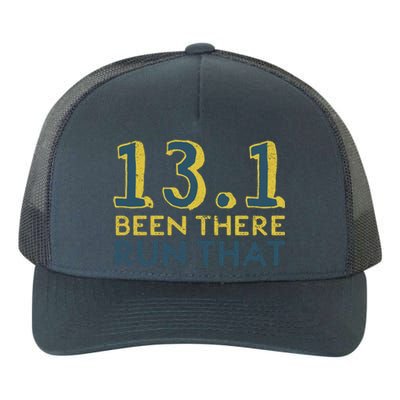 13 1 Great Gift Been There Run That Great Gift Funny Half Marathon Meaningful Gi Yupoong Adult 5-Panel Trucker Hat