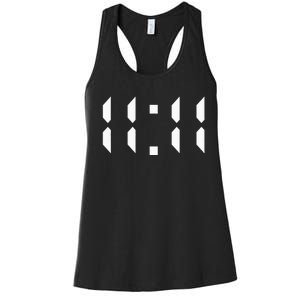 11 11 Synchronicity Spiritual Numerology 1111 Motivational Women's Racerback Tank