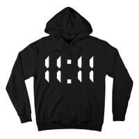 11 11 Synchronicity Spiritual Numerology 1111 Motivational Tall Hoodie