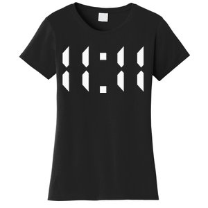 11 11 Synchronicity Spiritual Numerology 1111 Motivational Women's T-Shirt