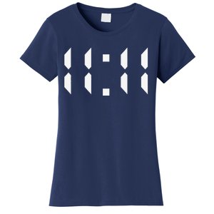 11 11 Synchronicity Spiritual Numerology 1111 Motivational Women's T-Shirt