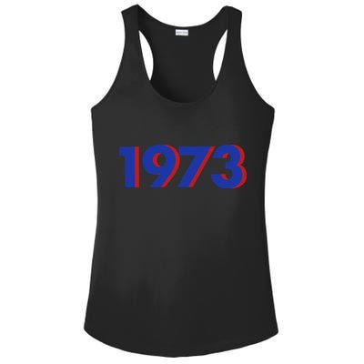 1973 1973 Support Roe V Wade, Pro Choice, Protect Roe V Wade Ladies PosiCharge Competitor Racerback Tank