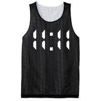 11 11 Synchronicity Spiritual Numerology 1111 Motivational Mesh Reversible Basketball Jersey Tank