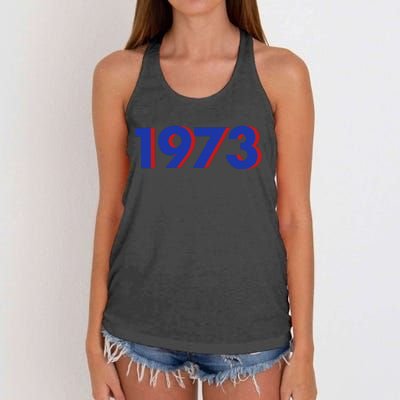 1973 1973 SNL Support Roe V Wade, Pro Choice, Protect Roe V Wade Women's Knotted Racerback Tank