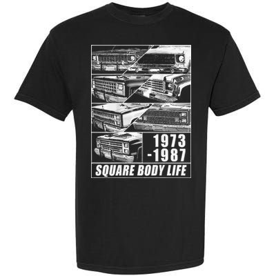 1973 1987 Square Body Truck Squarebody Garment-Dyed Heavyweight T-Shirt
