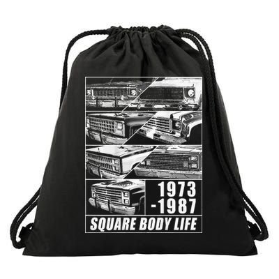 1973 1987 Square Body Truck Squarebody Drawstring Bag