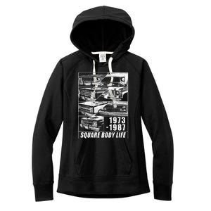 1973 1987 Square Body Truck Squarebody Women's Fleece Hoodie