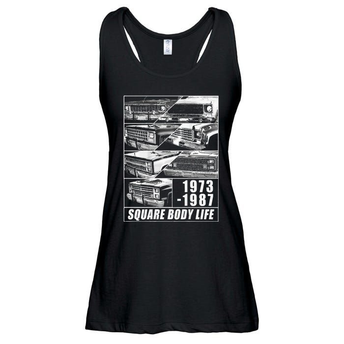 1973 1987 Square Body Truck Squarebody Ladies Essential Flowy Tank