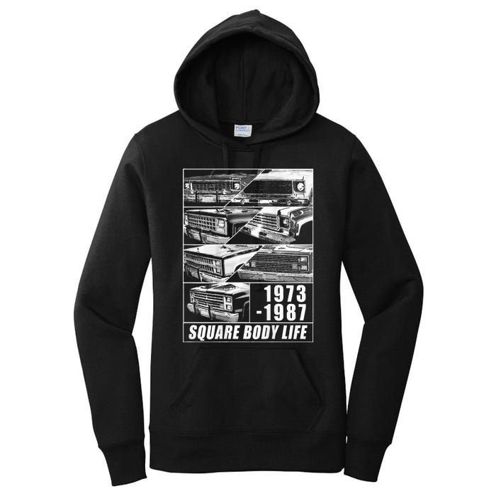 1973 1987 Square Body Truck Squarebody Women's Pullover Hoodie