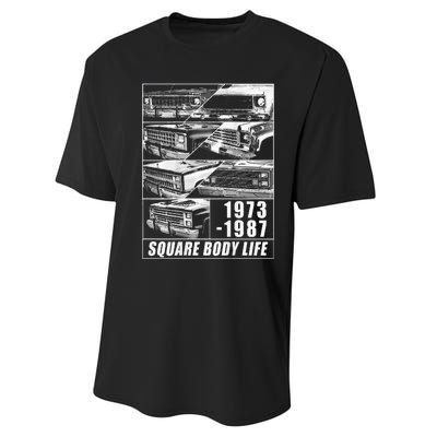 1973 1987 Square Body Truck Squarebody Performance Sprint T-Shirt