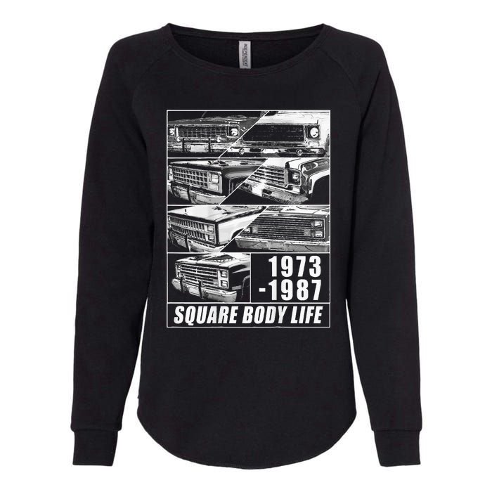 1973 1987 Square Body Truck Squarebody Womens California Wash Sweatshirt