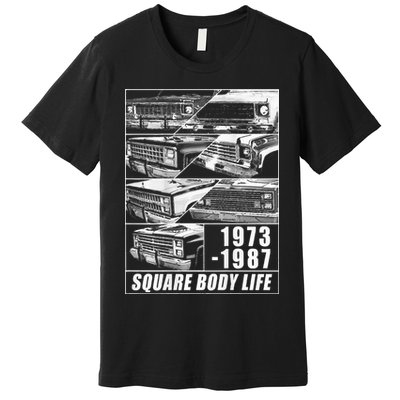 1973 1987 Square Body Truck Squarebody Premium T-Shirt