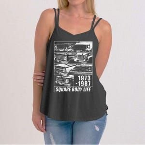 1973 1987 Square Body Truck Squarebody Women's Strappy Tank