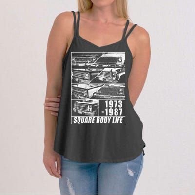 1973 1987 Square Body Truck Squarebody Women's Strappy Tank