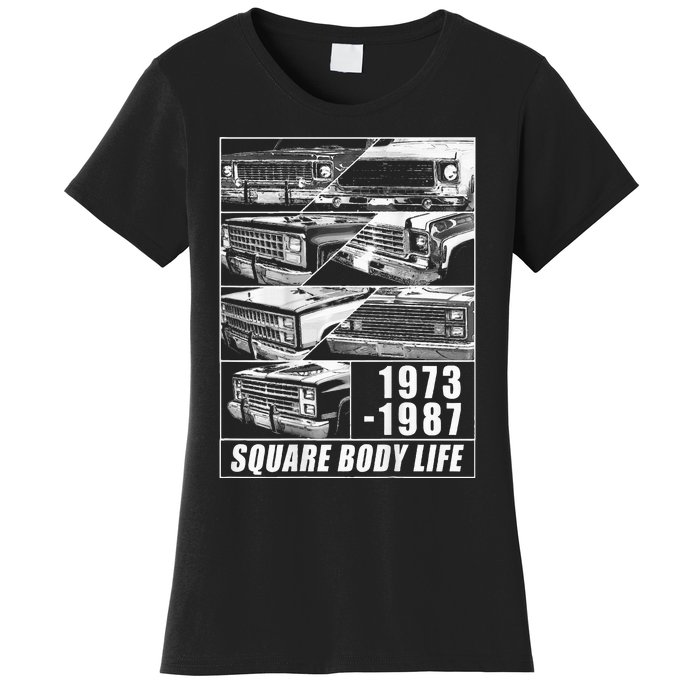 1973 1987 Square Body Truck Squarebody Women's T-Shirt