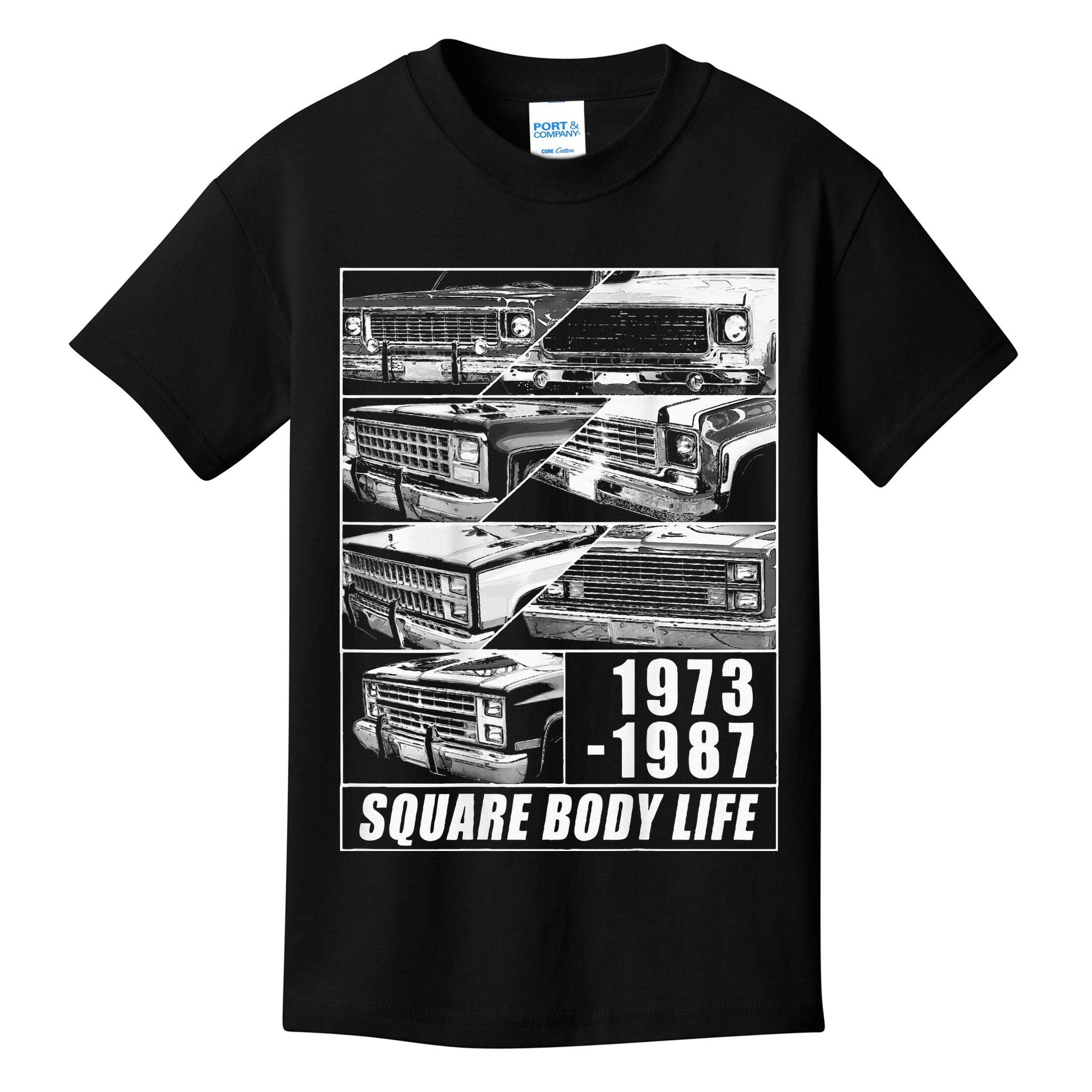 1973 1987 Square Body Truck Squarebody Kids T-Shirt