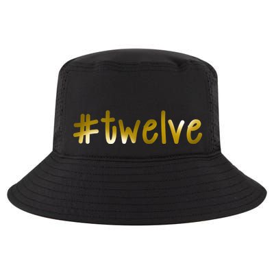 #12 Years Old Gold Limited Edition Birthday Cool Comfort Performance Bucket Hat