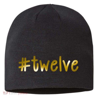 #12 Years Old Gold Limited Edition Birthday Sustainable Beanie