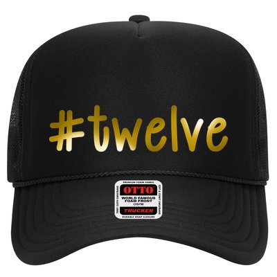 #12 Years Old Gold Limited Edition Birthday Trucker Hat