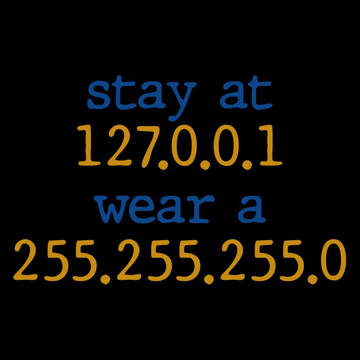 127.0.0.1 255.255.255.0 Code Stay At Home Wear A Face Mask Mug