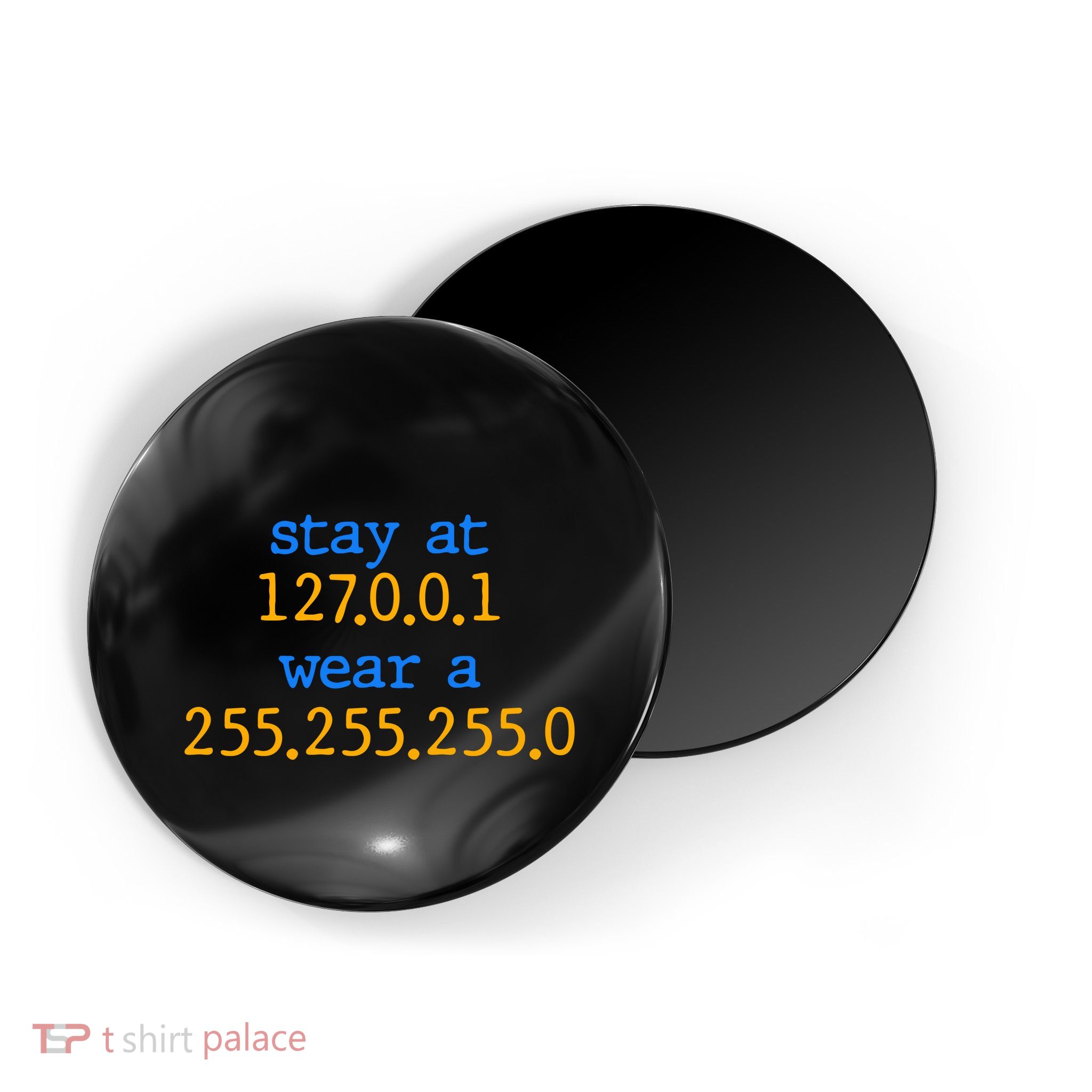 127.0.0.1 255.255.255.0 Code Stay At Home Wear A Face Mask Magnet