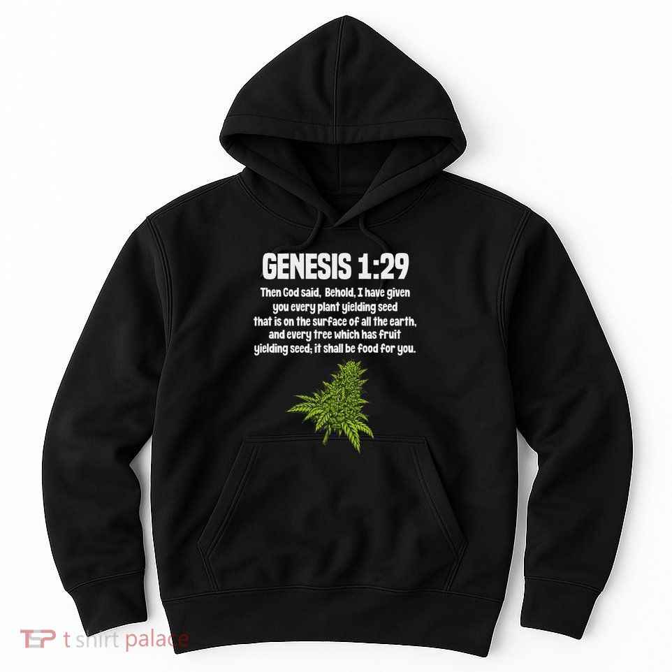 1 29 Weed Marijuana Cannabis Bud Leaf Stoner 420 Hoodie