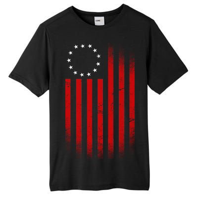 13 Colonies Betty Ross Vintage Flag Tall Fusion ChromaSoft Performance T-Shirt