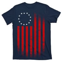 13 Colonies Betty Ross Vintage Flag T-Shirt