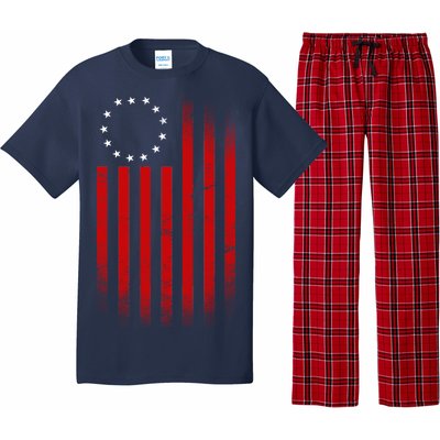 13 Colonies Betty Ross Vintage Flag Pajama Set