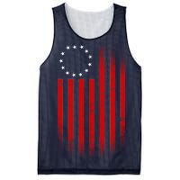 13 Colonies Betty Ross Vintage Flag Mesh Reversible Basketball Jersey Tank