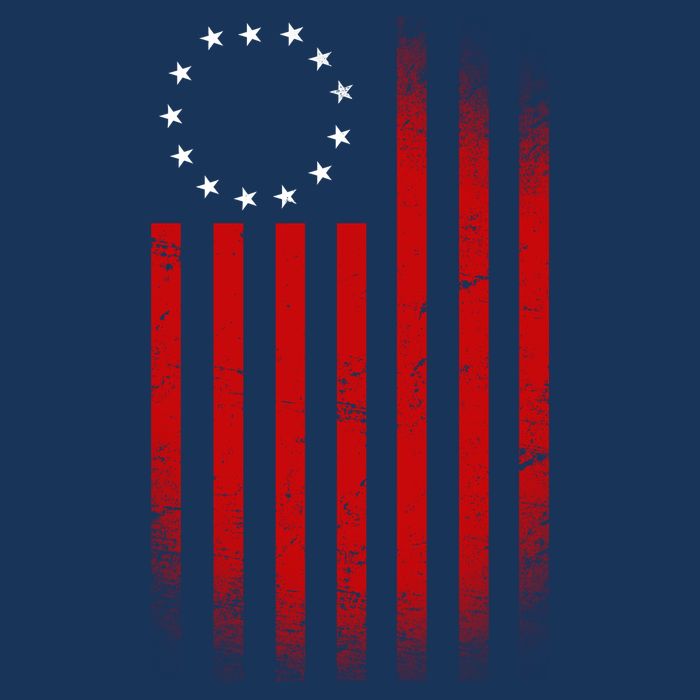 13 Colonies Betty Ross Vintage Flag Toddler T-Shirt