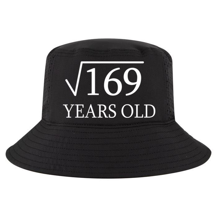 13 Years Old Square Root of 169 Cool Comfort Performance Bucket Hat