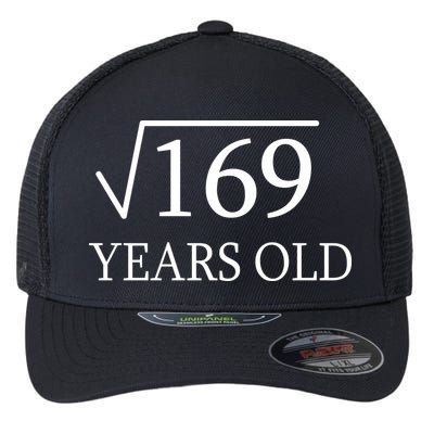 13 Years Old Square Root of 169 Flexfit Unipanel Trucker Cap