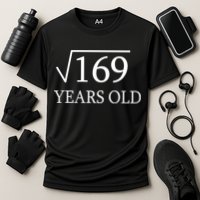 13 Years Old Square Root of 169 Performance Shirt