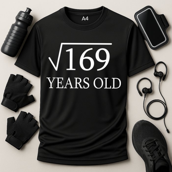 13 Years Old Square Root of 169 Performance Shirt