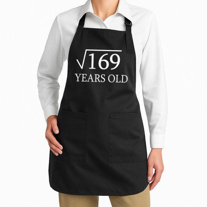 13 Years Old Square Root of 169 Apron